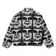 Obey Ανδρικό μπουφάν Repeated Icon Sherpa Jacket